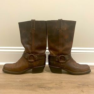 Frye harness boots. Excellent condition. Rarely worn.